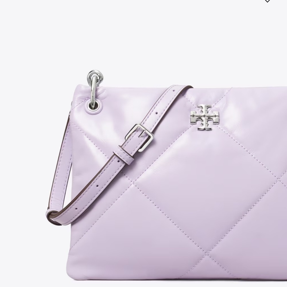 ~*NWT*~ TB Lilac Quilted Crossbody Bag